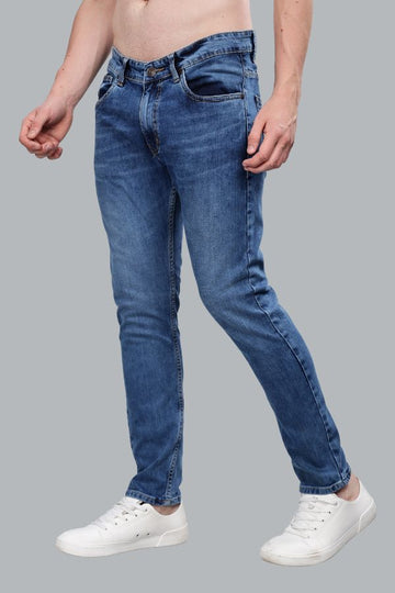 NAVY BLUE SLIM FIT DENIM