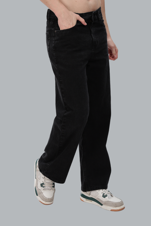 FADE BLACK STRAIGHT FIT DENIM
